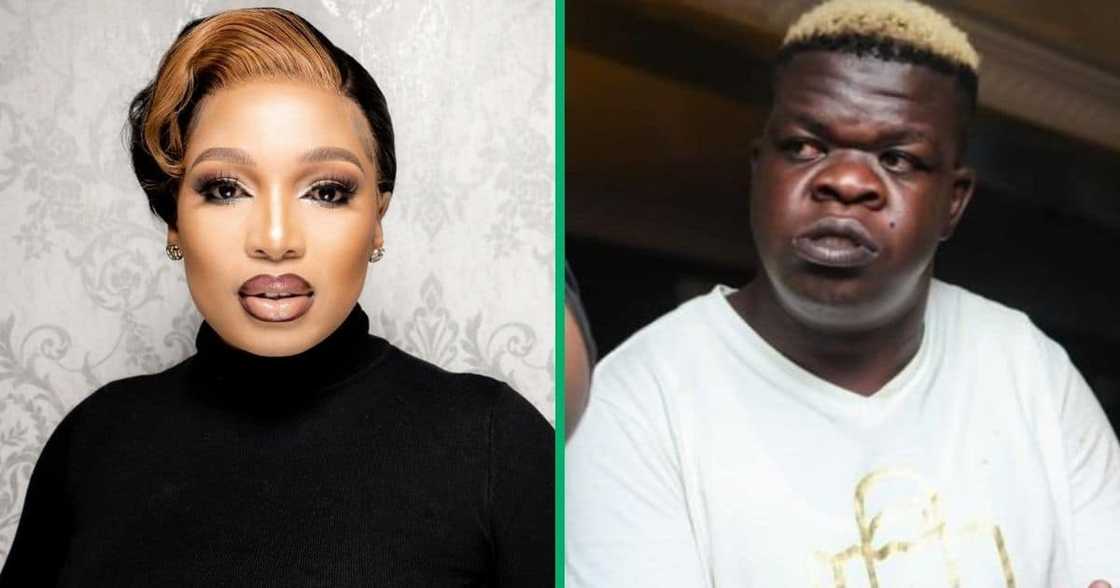 Phindile Gwala gets dragged for doing Skomota's dance Phindile Gwala gets dragged for doing Skomota's dance