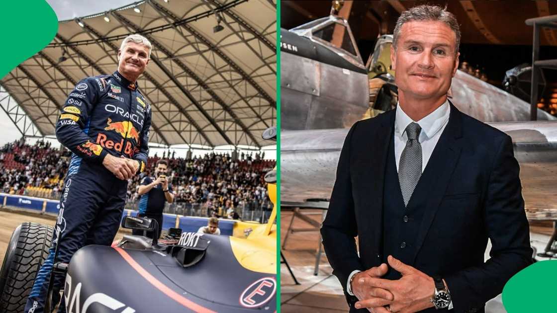 David Coulthard struggles to pronounce names of places in SA.