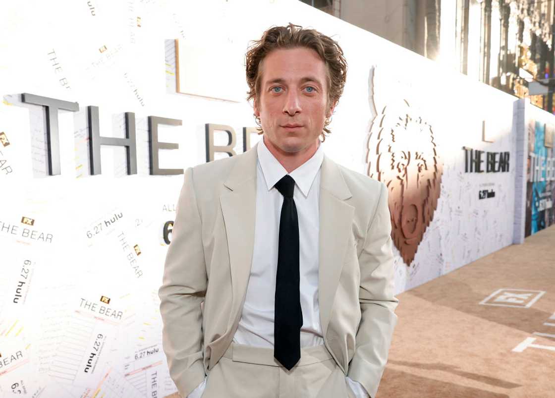 Jeremy Allen White at the red carpet for FX's premiere of The Bear season 3