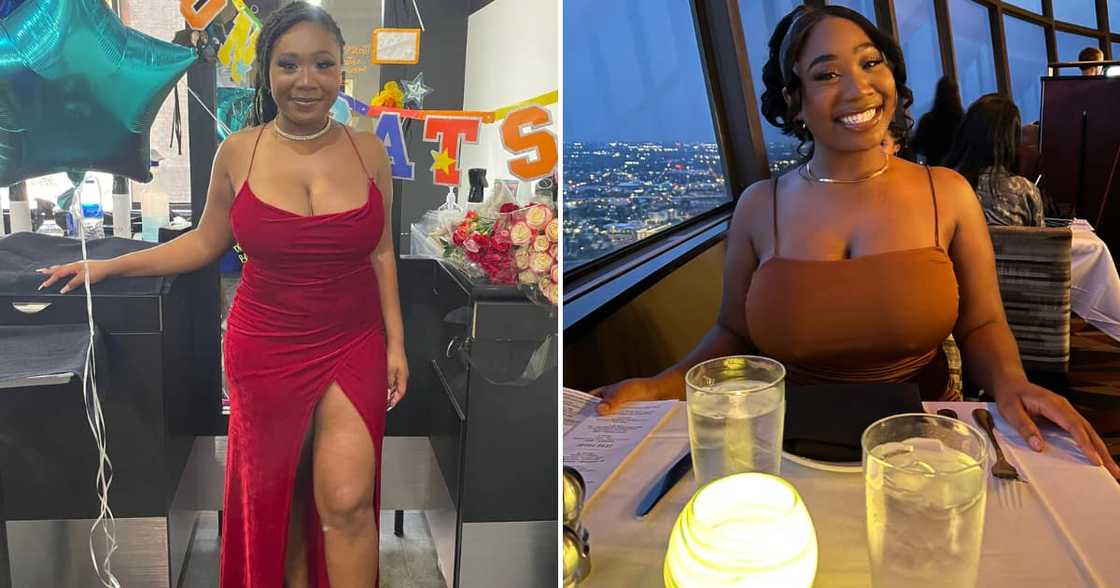 A lovely 22-year-old lady is excited about obtaining her fourth degree. A lovely 22-year-old lady is excited about obtaining her fourth degree.