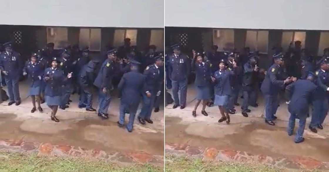 SAPS trainees SAPS trainees