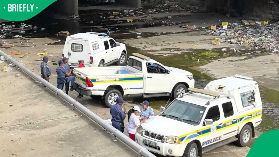 The man was found in a stormwater drainage tunnel underneath Central Park Complex in Bloemfontein The man was found in a stormwater drainage tunnel underneath Central Park Complex in Bloemfontein