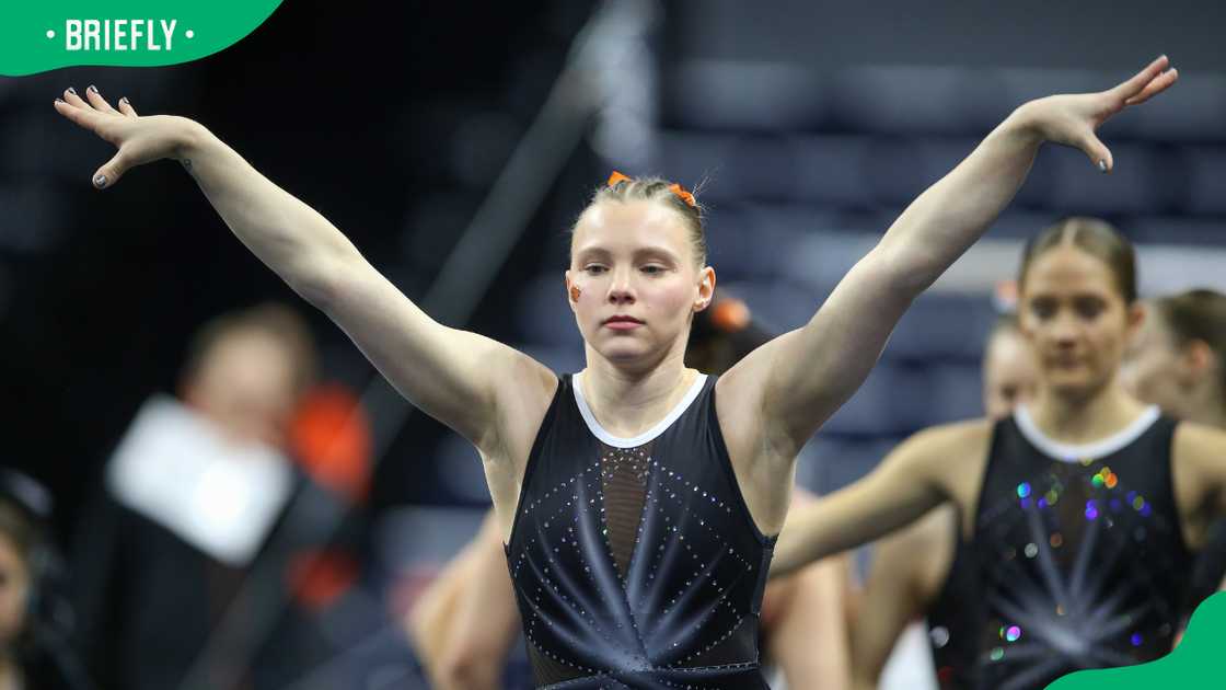 Jade Carey in Auburn