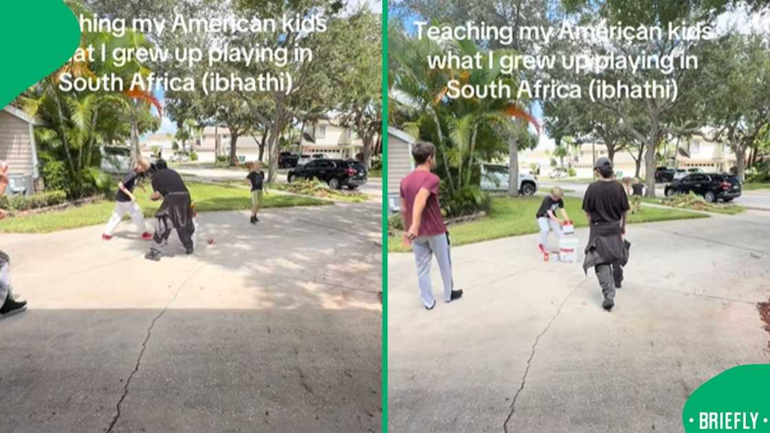 A viral post highlighted the cultural exchange between South African traditions and American kids
