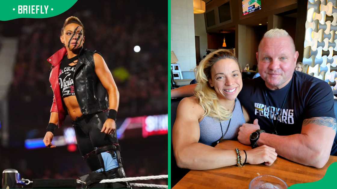 Zoey Stark and her partner, Tom Howard Zoey Stark and her partner, Tom Howard