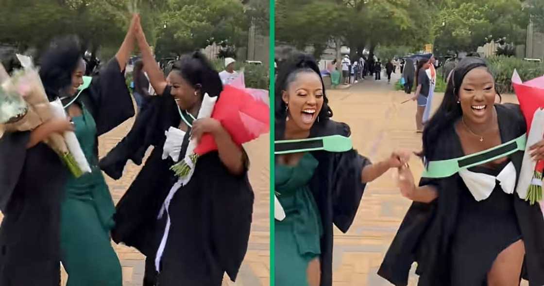 Wits students marked their graduation with a TikTok video Wits students marked their graduation with a TikTok video