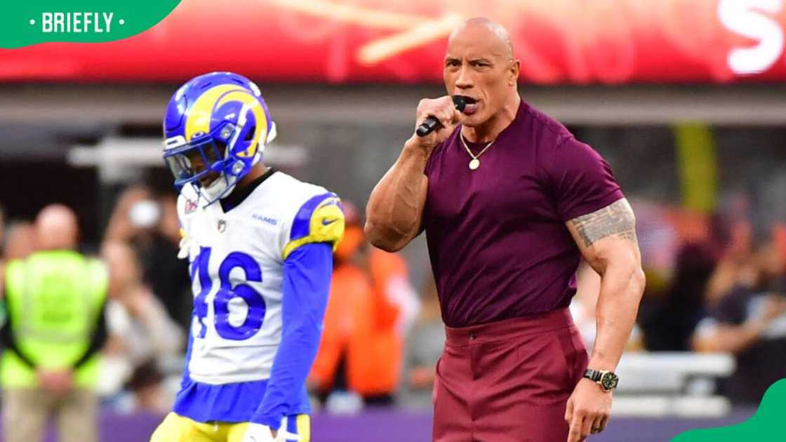 Did Dwayne Johnson play college football?