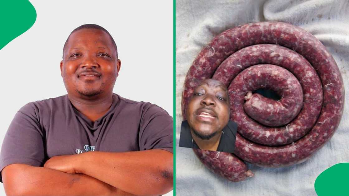 The comedian had viewers amused, investigating why some sausages take off their jackets in the pot