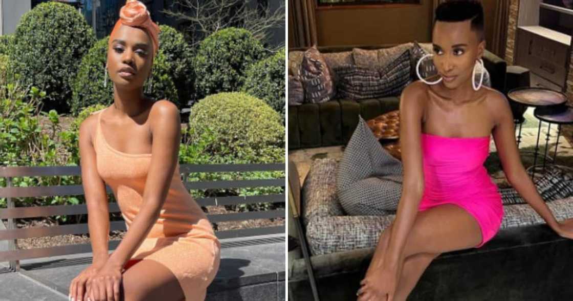 Zozibini Tunzi looked like a cute Barbie in her latest Instagram post