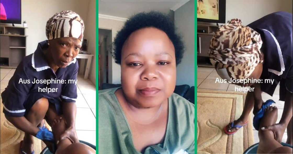 domestic helper bathes boos domestic helper bathes boos