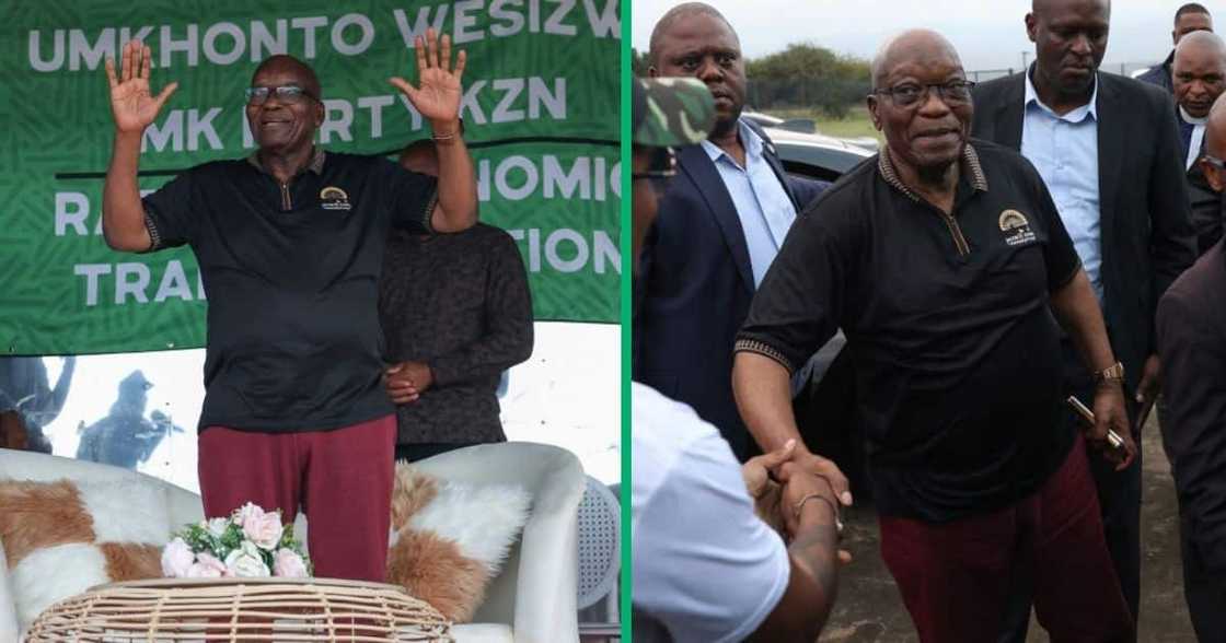 MK Party founder Jacob Zuma has taken a stand. MK Party founder Jacob Zuma has taken a stand.