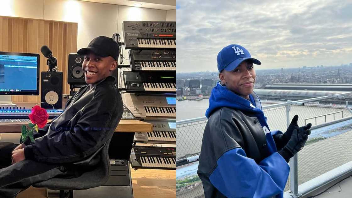 Virgo Deep in black and blue caps Virgo Deep in black and blue caps