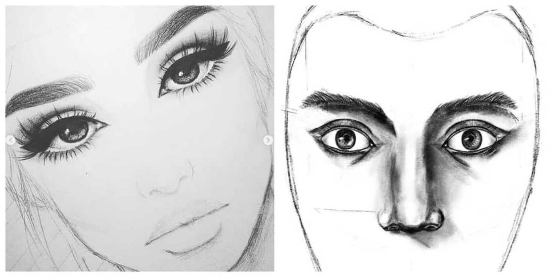 How to draw a face step by step How to draw a face step by step