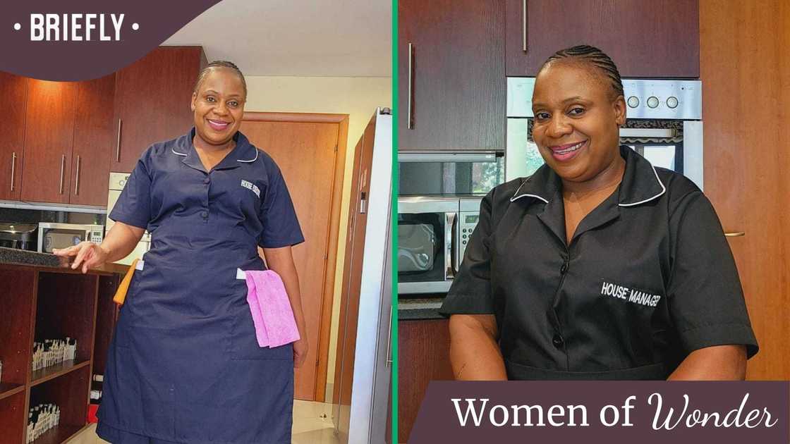 Beauty Katiyo, a domestic worker from Zimbabwe living in Johannesburg.