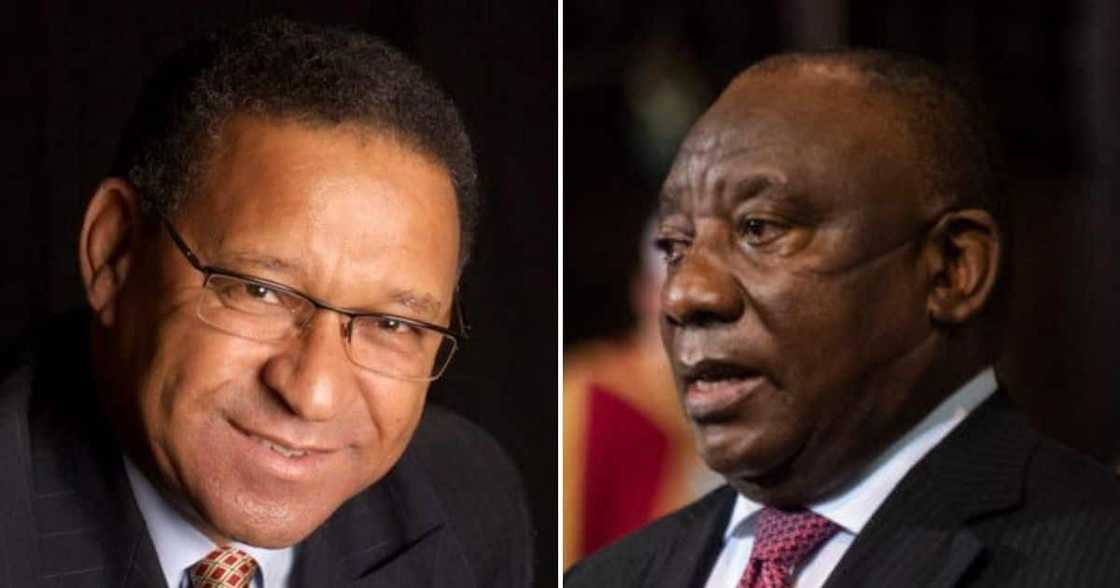 Reverand Allen Boesak & President Cyril Ramaphosa Reverand Allen Boesak & President Cyril Ramaphosa