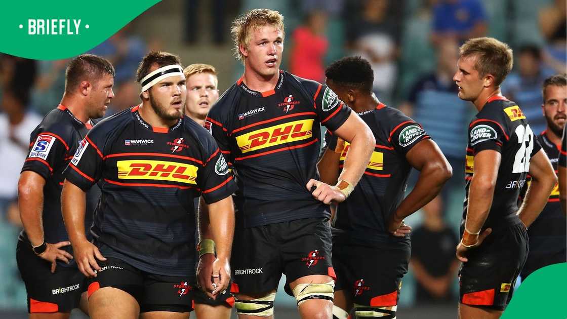 Carlu Sadie, Pieter-Steph du Toit, George Whitehead, he Waratahs and the Stormers. Carlu Sadie, Pieter-Steph du Toit, George Whitehead, he Waratahs and the Stormers.