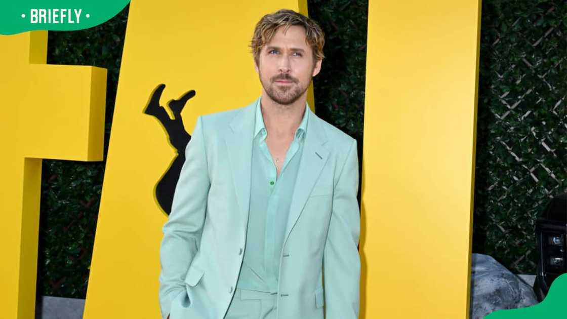 Ryan Gosling during the premiere of "The Fall Guy" Ryan Gosling during the premiere of "The Fall Guy"
