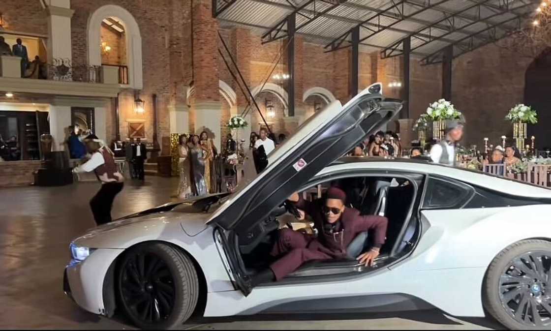 A Grade 12 student wowed South Africans with his spectacular entrance at the matric ball.