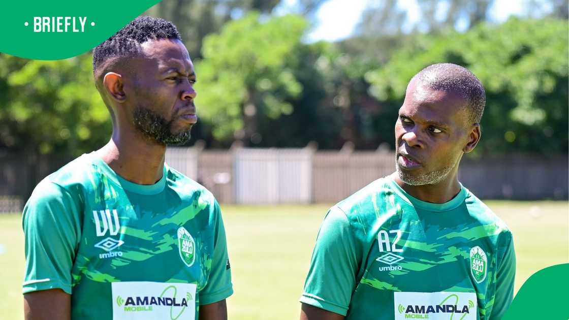 Vusumuzi Vilakazi served as a co-coach alongside Arthur Zwane at AmaZulu. Vusumuzi Vilakazi served as a co-coach alongside Arthur Zwane at AmaZulu.