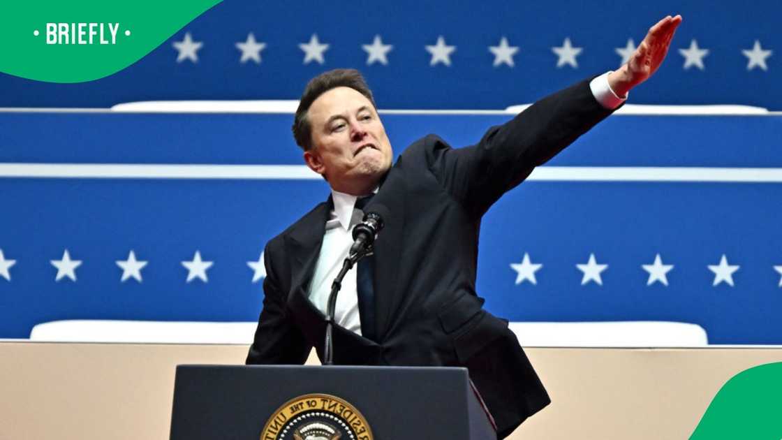 Elon Musk did a gesture which some thought was an antisemitic salute Elon Musk did a gesture which some thought was an antisemitic salute