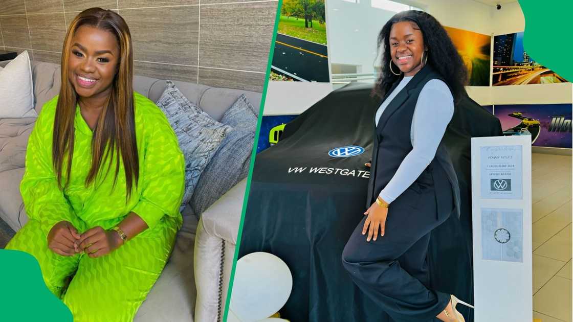 Penny Ntuli buys a new car. Penny Ntuli buys a new car.