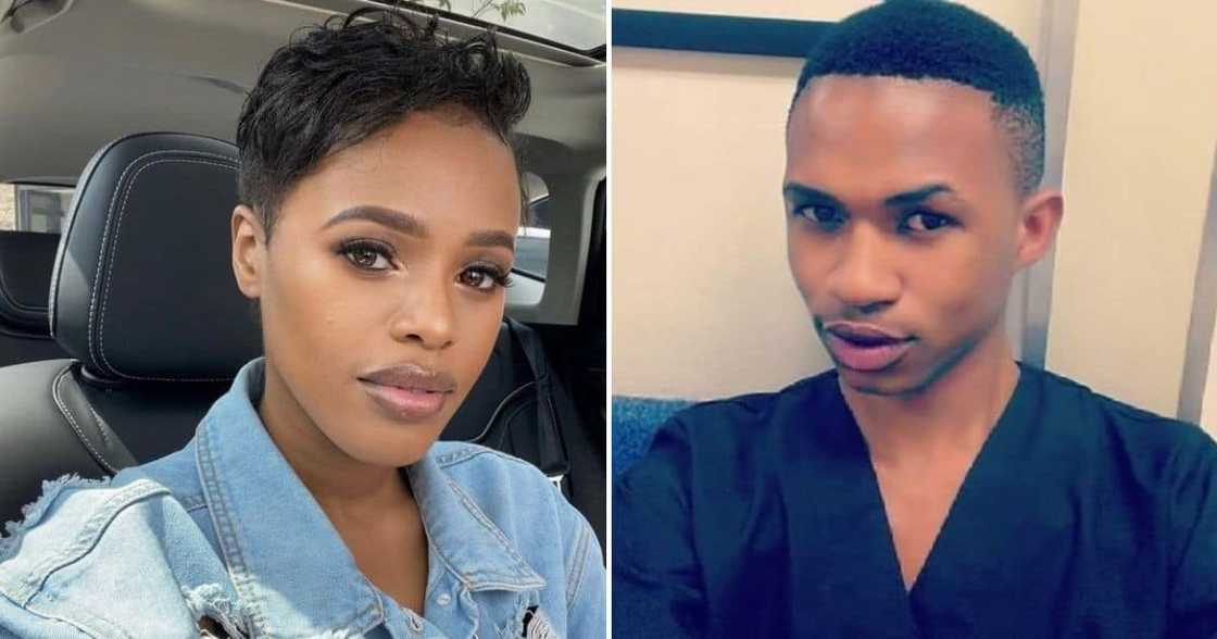 Natasha Thahane and Musa khawula