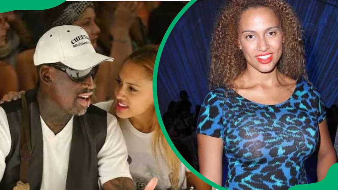 Dennis Rodman and his daughter, Alexis Rodman