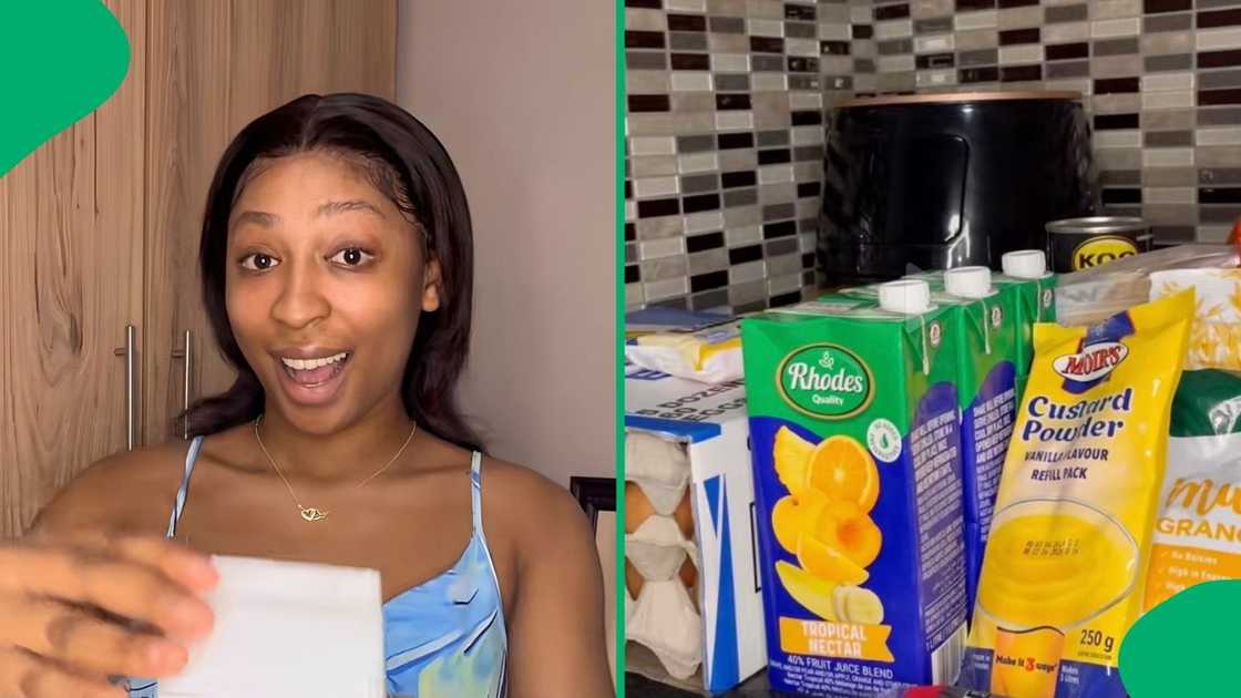 A video of a varsity student using her money to buy food instead of clothes attracted many comments.