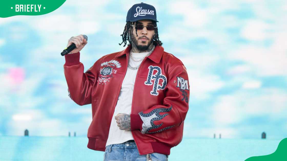 LiAngelo Ball during the 2025 Rolling Loud Festival at Hollywood Park Grounds