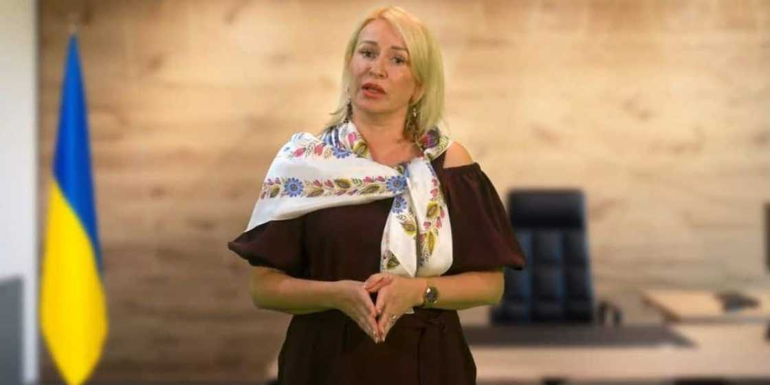 Ukraine's ambassador to South Africa Liubov Abravitora Ukraine's ambassador to South Africa Liubov Abravitora