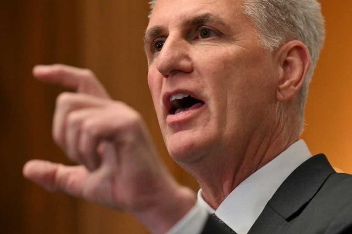 US House Speaker Kevin McCarthy hailed passage of the debt ceiling bill, calling it 'a crucial first step for putting America back on track'