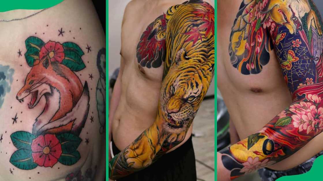 Animal shoulder tattoos Animal shoulder tattoos