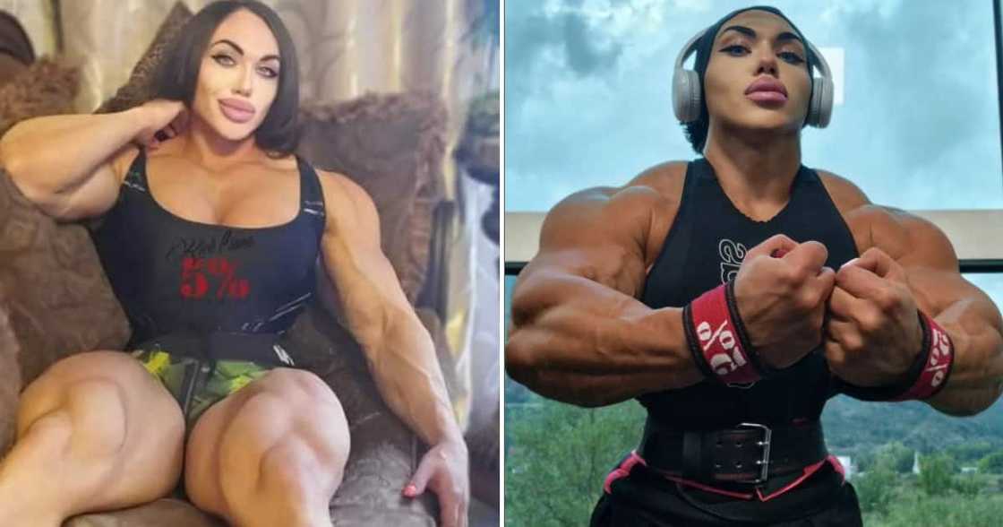 A strong female bodybuilder from Russia with impressive muscles has social media users impressed A strong female bodybuilder from Russia with impressive muscles has social media users impressed