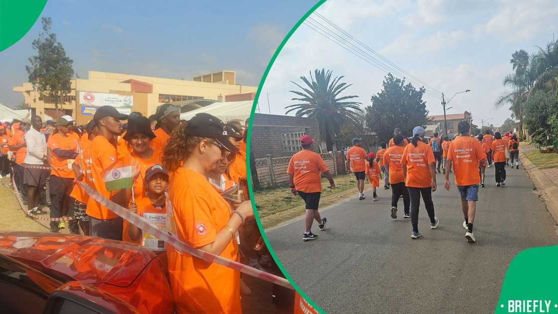 Gandhi walk 2025. Gandhi walk 2025.