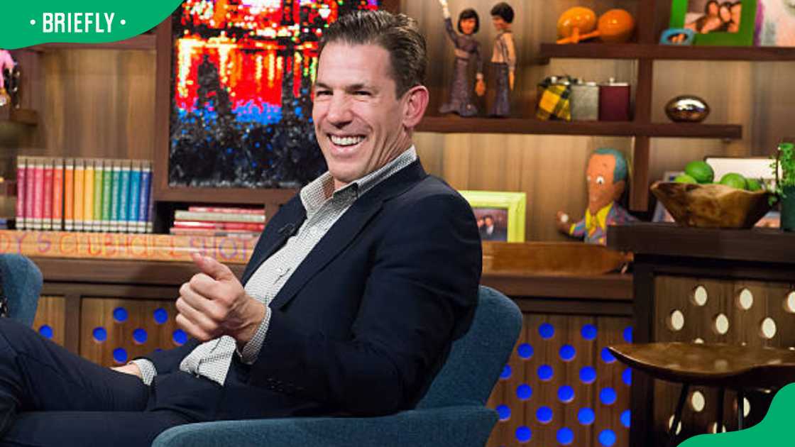 Thomas Ravenel during an episode of Watch What Happens Live With Andy Cohen Thomas Ravenel during an episode of Watch What Happens Live With Andy Cohen