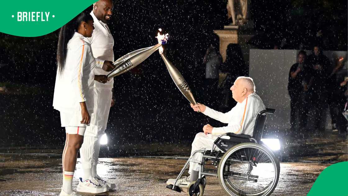 Charles Coaste, Marie-Jose Perec, Teddy Riner, Paris 2024 Olympic Games.