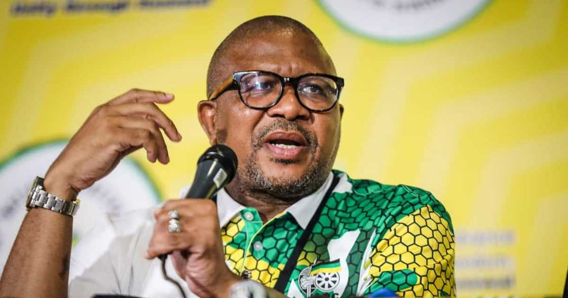 Newly elected Secretary general Fikile Mbalula Newly elected Secretary general Fikile Mbalula