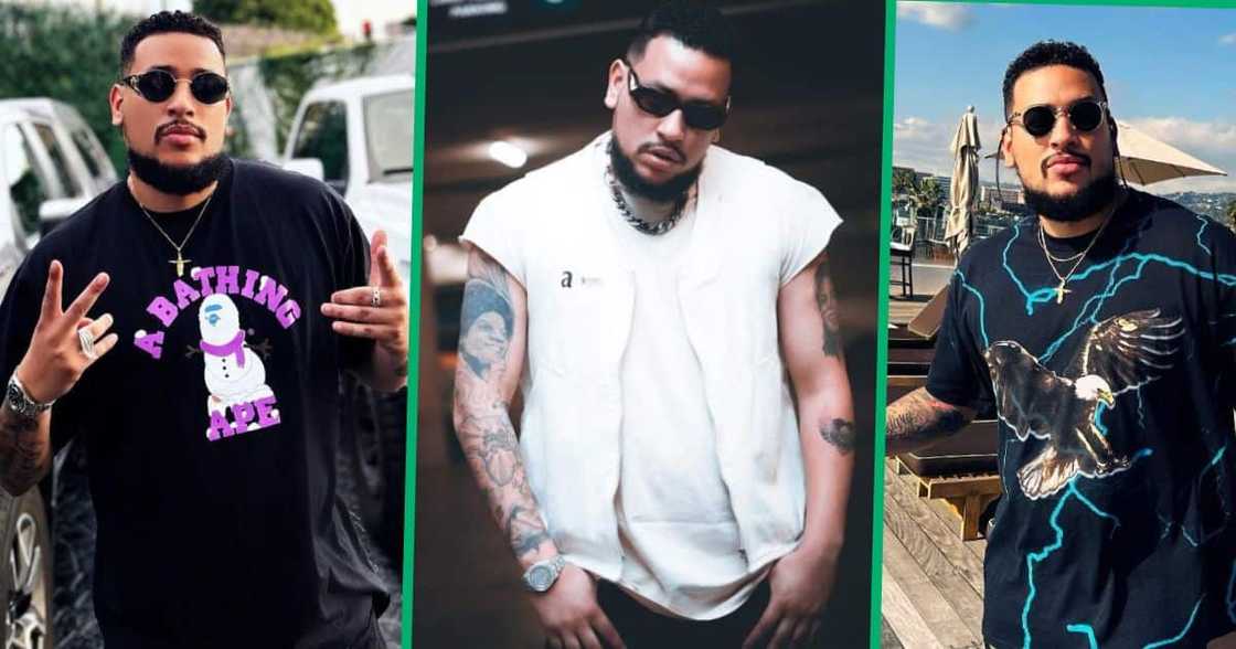 Award-winning rapper AKA in Los Angeles, California. Award-winning rapper AKA in Los Angeles, California.