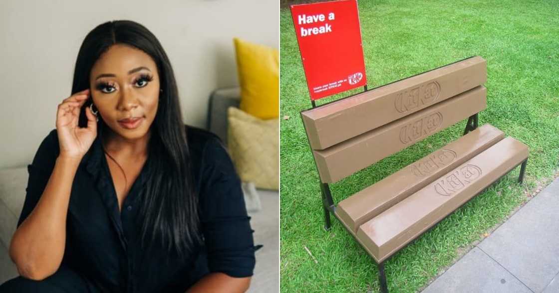 Kit Kat, Guerilla marketing, Swiss, Marketing, Advertising, Chocolate, Wafer, Park bench, Twitter, Social media Kit Kat, Guerilla marketing, Swiss, Marketing, Advertising, Chocolate, Wafer, Park bench, Twitter, Social media