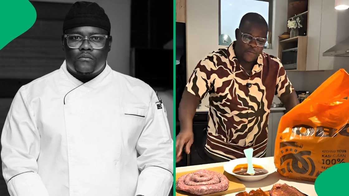 The chef explained that heavy sauces burn quickly and hinder thorough cooking The chef explained that heavy sauces burn quickly and hinder thorough cooking
