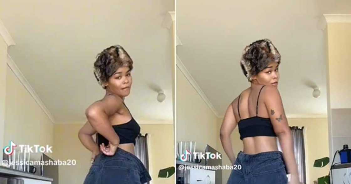 Jessica Mashaba shares hack for 'Bhebha' dance challenge Jessica Mashaba shares hack for 'Bhebha' dance challenge