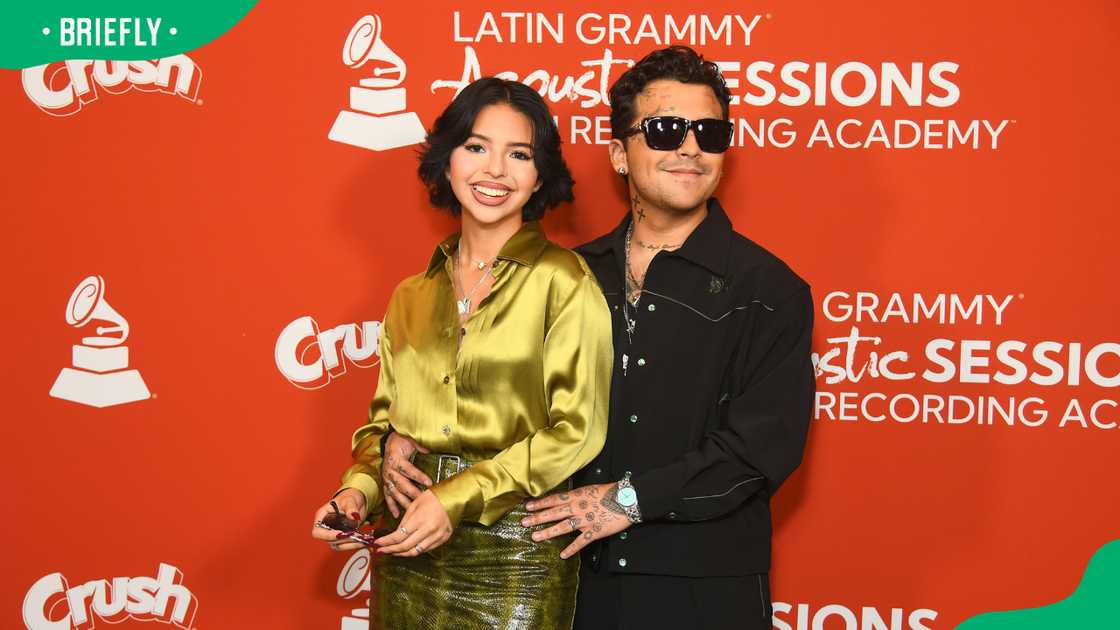 Ángela Aguilar and Christian Nodal in Los Angeles Ángela Aguilar and Christian Nodal in Los Angeles