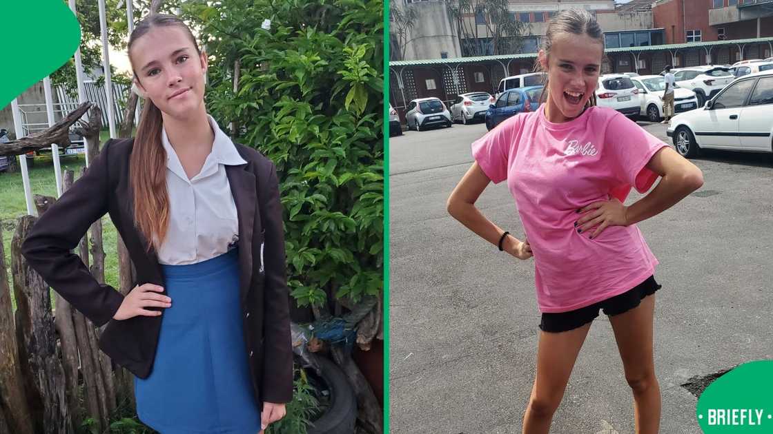 Jinnelee Jansen van Vuuren battles with scoliosis. Jinnelee Jansen van Vuuren battles with scoliosis.