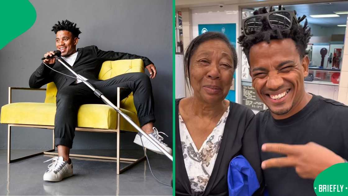 The gift was from a Cape Town comedian who ended up paying R947 for the food