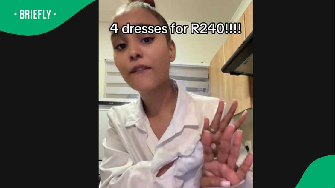 A young woman went viral on TikTok.