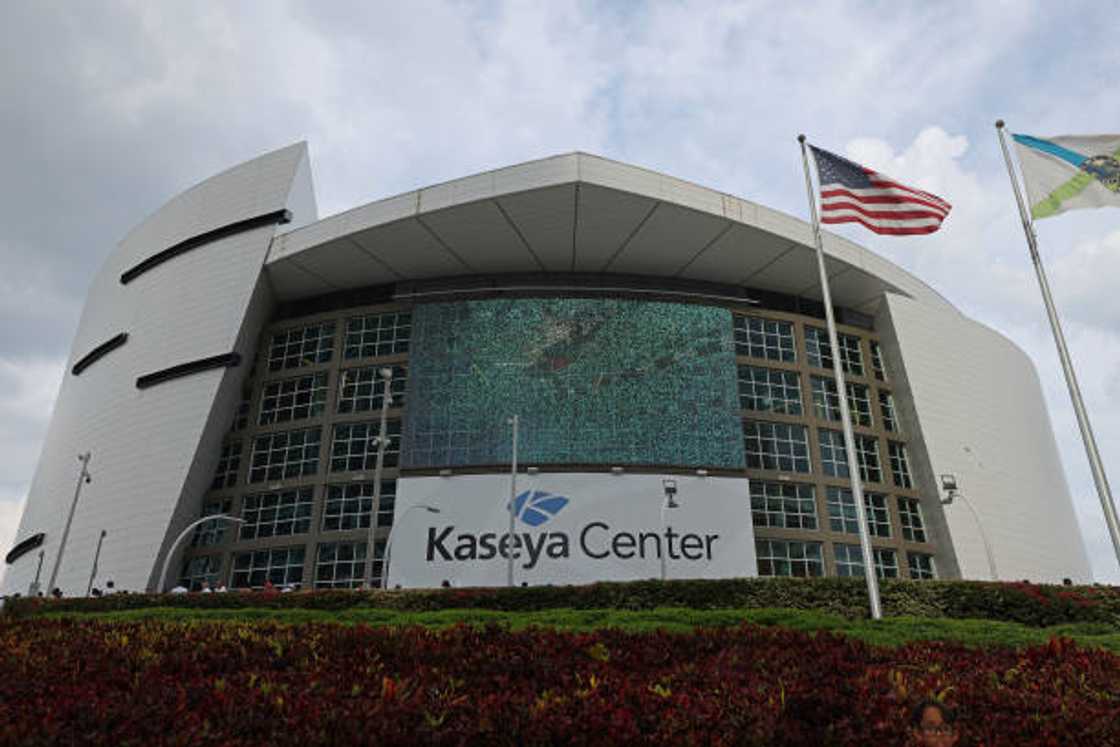 Exterior view of Kaseya Center Exterior view of Kaseya Center