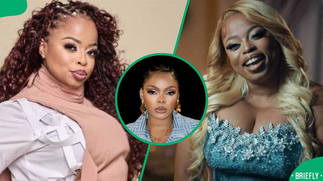 Minnie Ntuli is being dragged over Londie London Minnie Ntuli is being dragged over Londie London