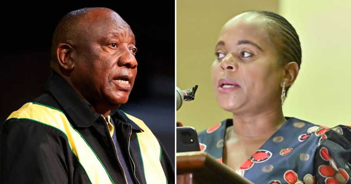 President Cyril Ramaphosa and Limpopo Health MEC Phophi Ramathuba President Cyril Ramaphosa and Limpopo Health MEC Phophi Ramathuba