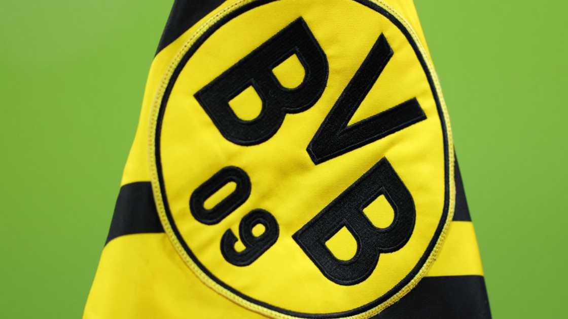 The club badge of Borussia Dortmund The club badge of Borussia Dortmund