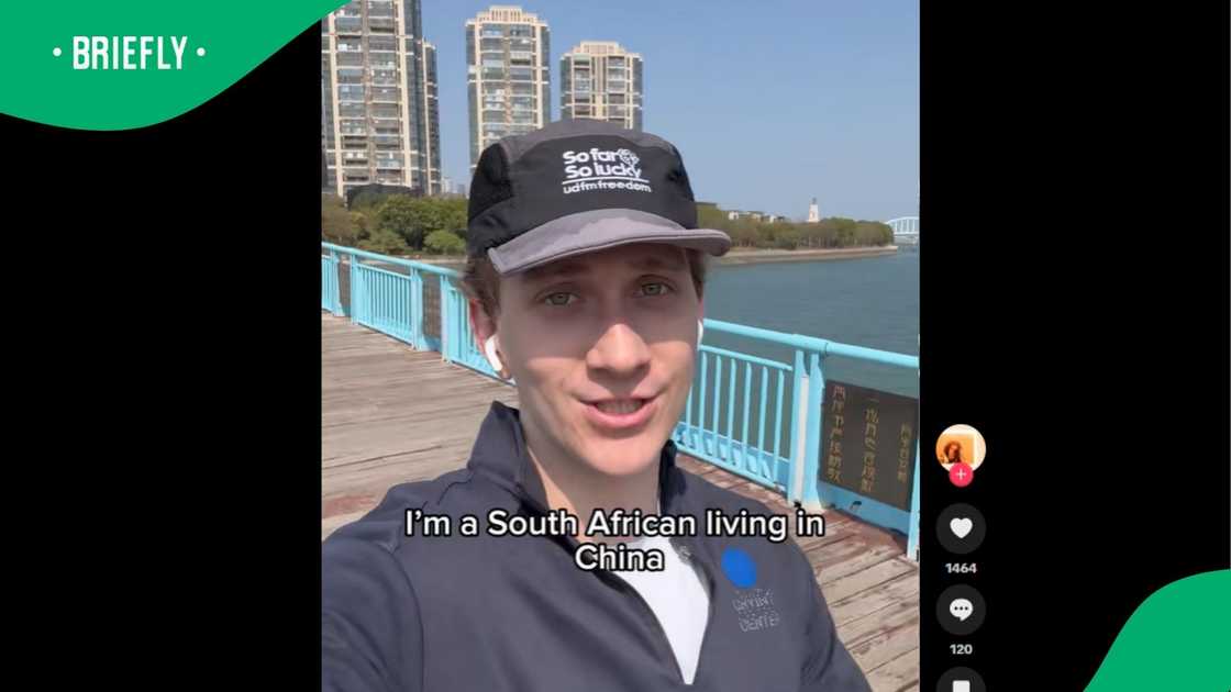 A man went viral on TikTok. A man went viral on TikTok.